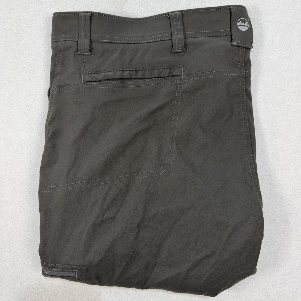 Wrangler ATG Cargo Pants Mens 44x30 Outdoor Gorpcore Khaki Hiking Flex Waist